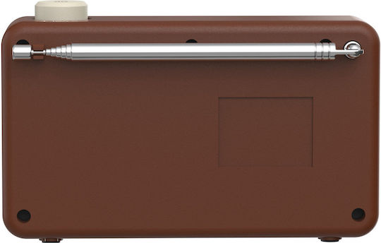 Kenwood CR-M25DAB Portable Electric Radio DAB+ Brown