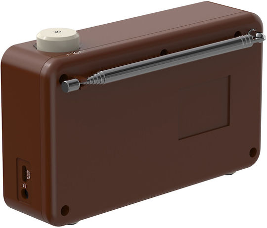 Kenwood CR-M25DAB Portable Electric Radio DAB+ Brown