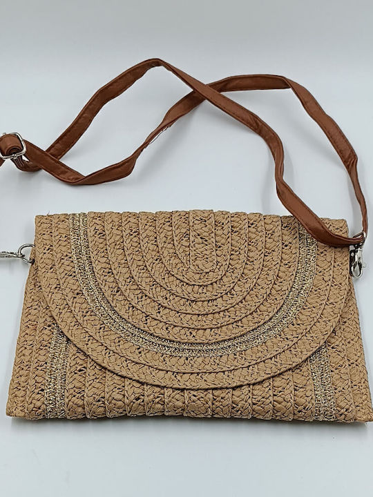 Straw Women's Envelope Beige