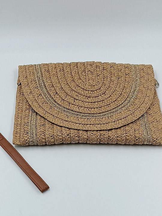 Straw Women's Envelope Beige