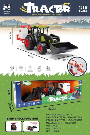 Kinderspielzeug Traktor Kleintransporter Für 3+ Jahre