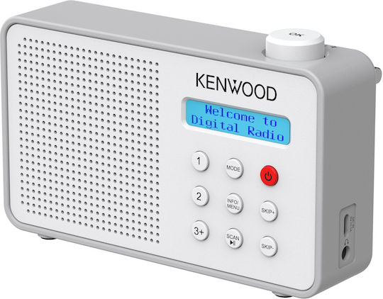 Kenwood CR-M25DAB Radio Portabil Electric DAB+ Alb
