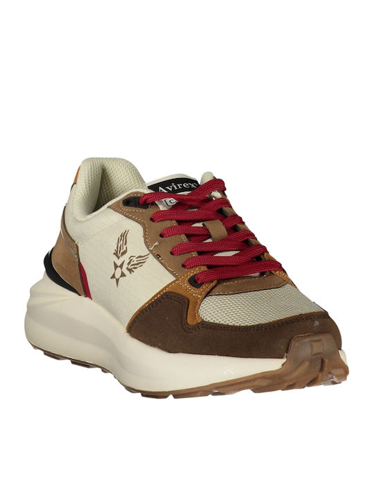 Ανδρικά Sneakers Μπεζ / Καφέ