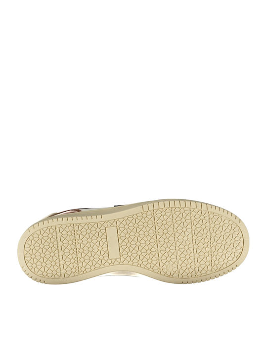 Ανδρικά Sneakers Λευκό / Καφε