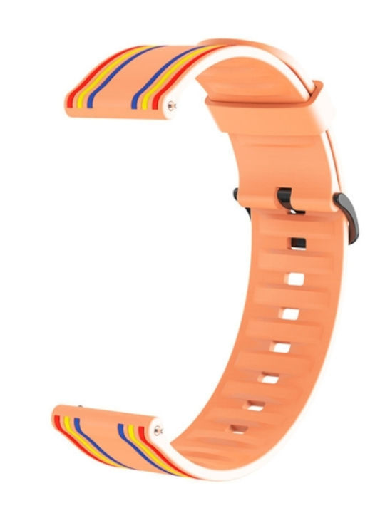 Rubber Strap Orange 20mm