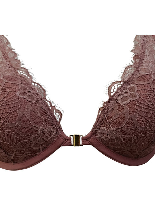 Triangle Triangle Bra with Light Padding SHADOW