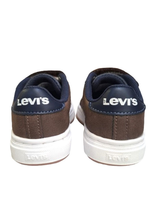 Piper Mini Kinder Sneaker mit Bügel- und Schleifenverschluss Braune