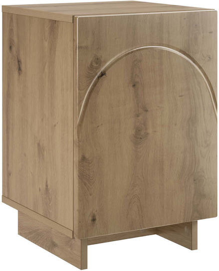Wooden Brown Bedside Table 33.5x34.5x50cm