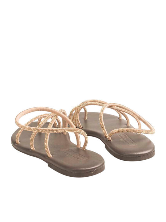 Women's Flat Sandals Brown