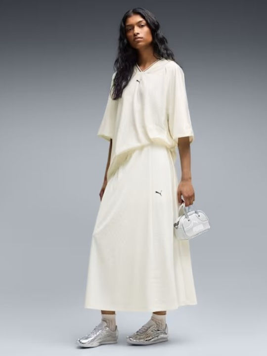 Midi Φούστα Warm White