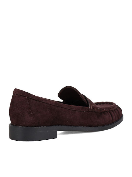 Γυναικεία Loafers σε Καφέ Χρώμα