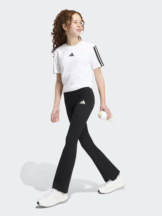 Παιδικό Κολάν Αθλητικό Μακρύ Μαυρο Leggings