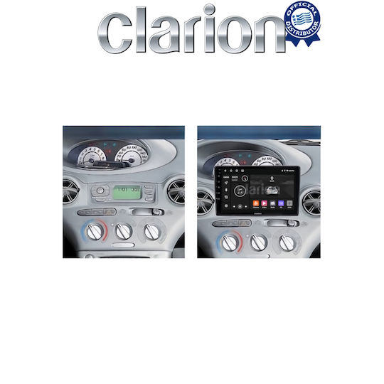 Clarion Gl52402up OEM Мултимедийна Екран Автомобилни Аудио Системи Toyota Yaris 1999 > 2005 CarPlay AndroidAuto BT GPS WiFi GPRS