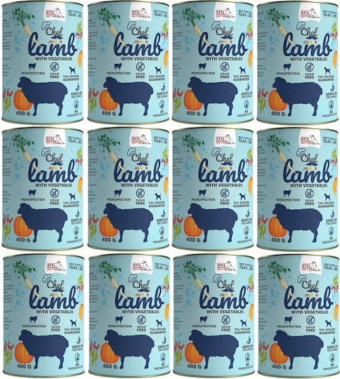 Nasses Hundefutter Für Welpen In Dose 12x400gr