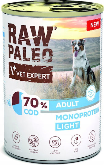 VetExpert Paleo Nasses Hundefutter in Dose Diät Diät ohne Getreide 6x800gr