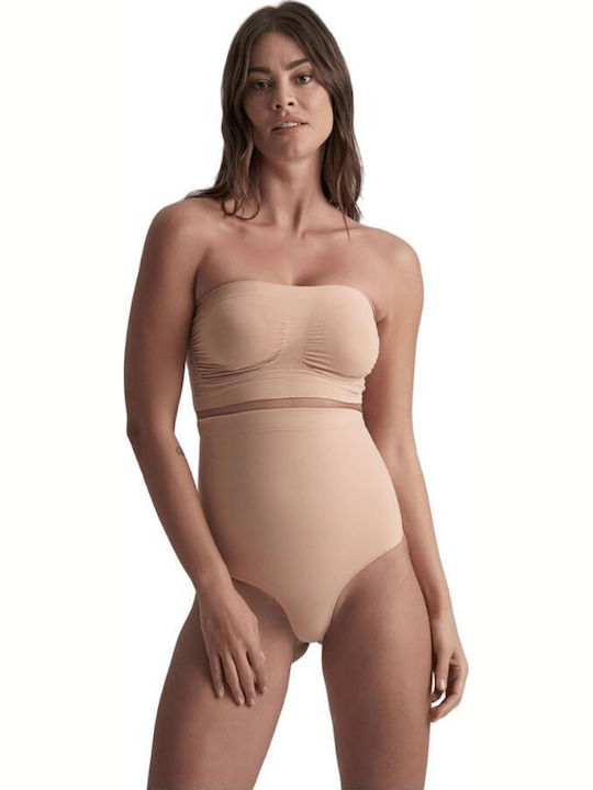 Bye Bra Κορσές Σύσφιξης Χωρίς Ραφές Beige