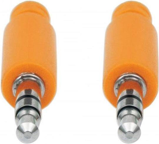 Manhattan Audio Cable Mht394093 3.5 Mm Jack 3.5 Mm Jack 1 M Blue Orange