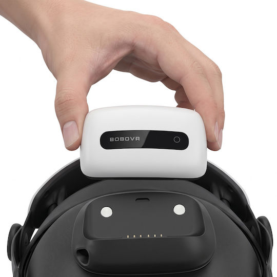 Bobovr Curea de cap VR ergonomică reglabilă Meta Quest 3 3S Albă