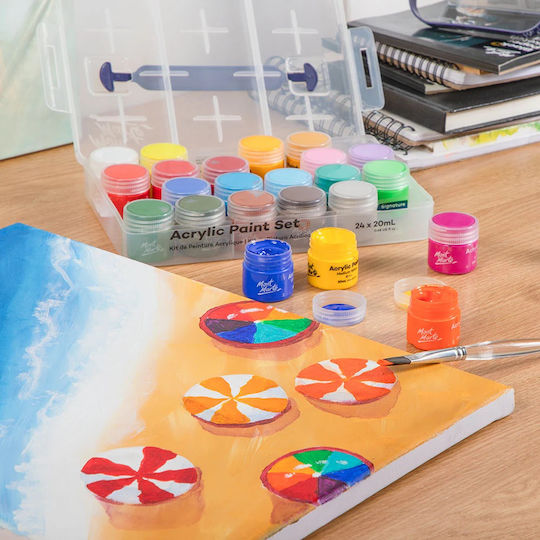 Mont Marte Acrylfarben Malset 24 Stück à 20ml