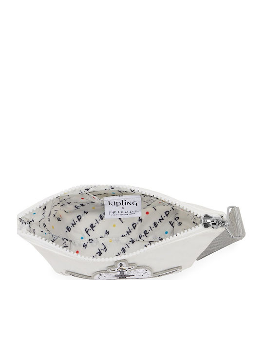 Kipling Τσαντάκι Χειρός Naomi Pouch S Fountain White