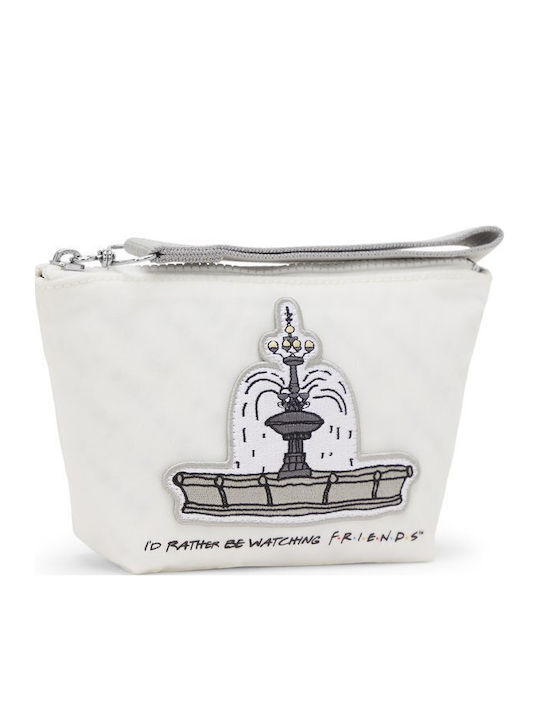 Kipling Τσαντάκι Χειρός Naomi Pouch S Fountain White