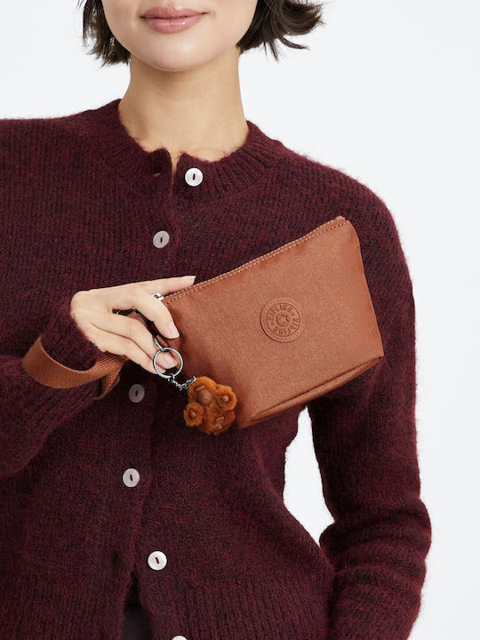 Kipling Τσαντάκι Χειρός Naomi Pouch S Copper Glimmer