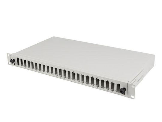 Lanberg Patch Panel für Rack 1U 19" 24 Ports Gray