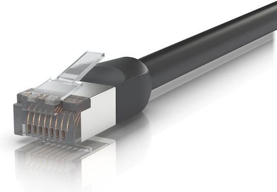 Ubiquiti U/FTP (STP) Cat.5e (Gigabit) Outdoor Ethernet Network Cable 1m Black