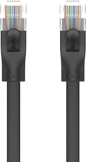 Unitek C1813gbk Flat Patch Cable Cat6 10m Black