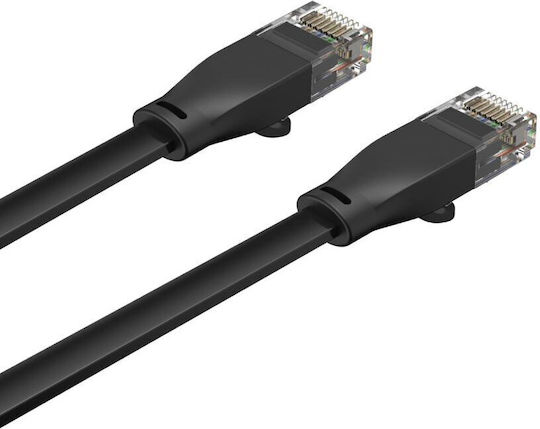 Unitek C1813gbk Flat Patch Cable Cat6 10m Black
