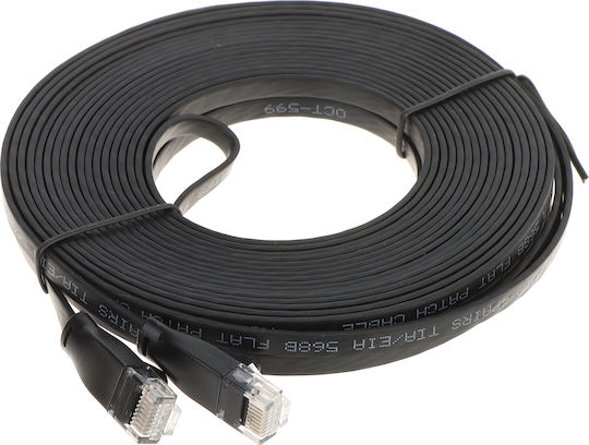 Unitek C1813gbk Flat Patch Cable Cat6 10m Black