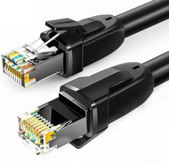 Ugreen U/UTP Cat.8 (40Gbps) Καλώδιο Δικτύου Ethernet 2m Μαύρο