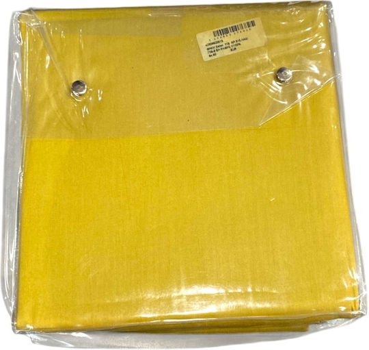 Das Home Duvet Cover Cotton Satin Single 170x240 Line Terracotta