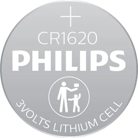 Philips Батерия Литий За часовници CR1620 3V 1бр