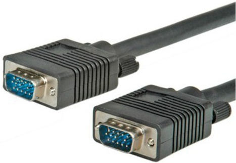 Roline Kabel VGA-Stecker - VGA-Stecker Schwarz 6m (S3604-10)