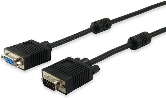 Equip Kabel VGA-Stecker - VGA-Buchse Schwarz 20m (118806)