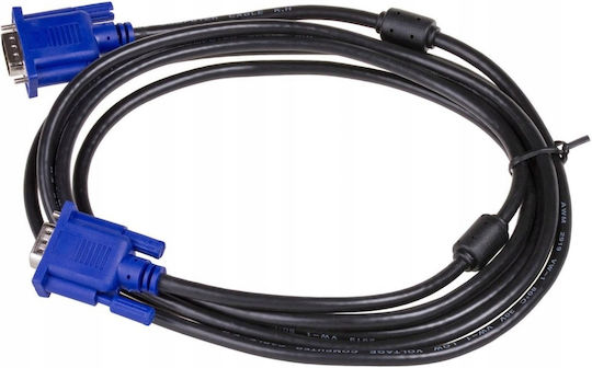 Akyga Kabel VGA-Stecker - VGA-Stecker Schwarz 3m (AK-AV-07)