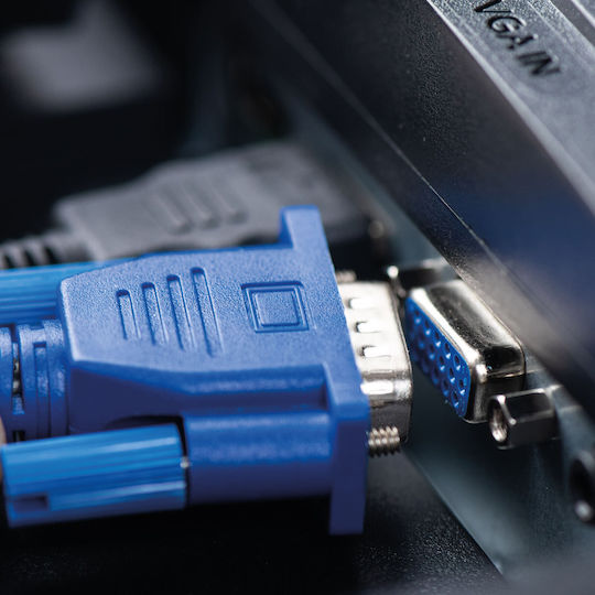 Akyga Kabel VGA-Stecker - VGA-Stecker Schwarz 3m (AK-AV-07)