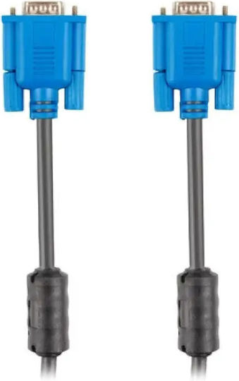 Lanberg VGA male to VGA male Black 1.8m Cable (CA-VGAC-10CU-0018-BK)