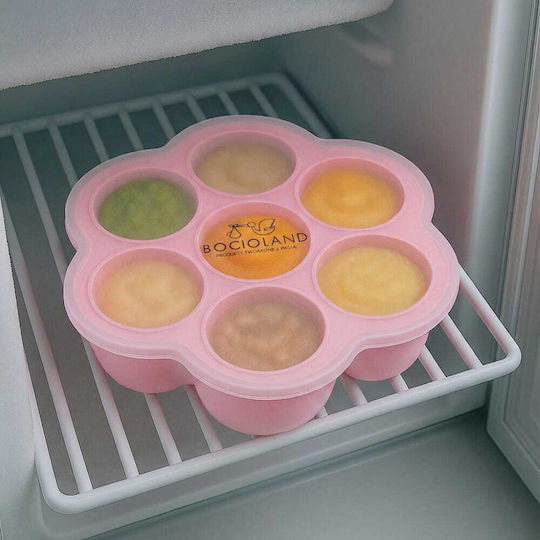 Bocioland Set De Masă Din Plastic Pentru Copii Frozen 0.065 Litri Roz 7 X 7 Cm