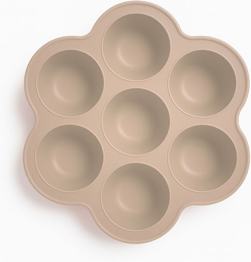 Bocioland Set De Masă Din Plastic Pentru Copii Frozen 0.065 Litri Bej 7 X 7 Cm