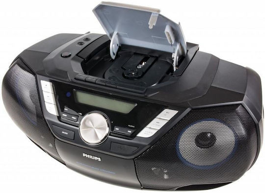 Philips AZB798T Sistem Audio Portabil cu Bluetooth CD USB Radio Negru