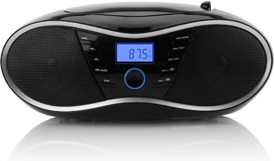 GoGEN Portable Sound System with Bluetooth CD USB Radio Black