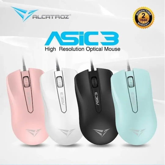 Alcatroz Asic 3 Cu fir Mouse Piersică