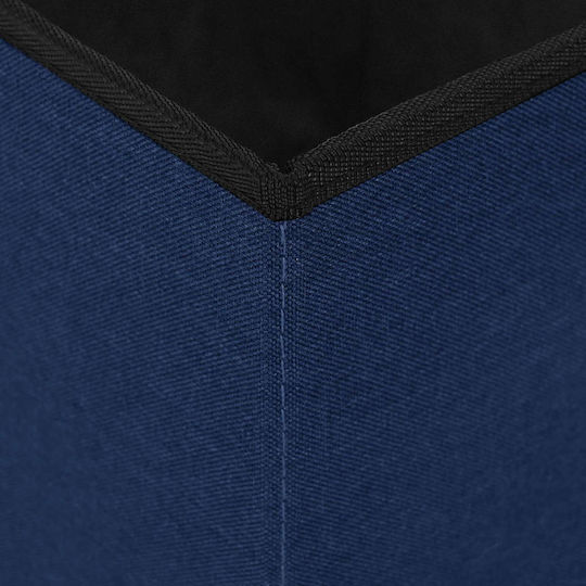 Bankhocker mit Stauraum Blau Bankhocker mit Stauraum Blau