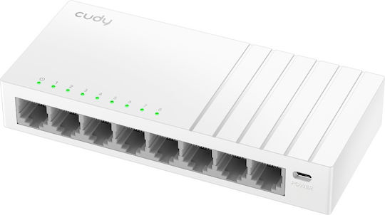 Cudy GS108U L2 Switch с 8 Портове Гигабитови (1Gbps) Ethernet