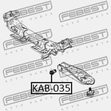 Inel Față Inferior Braț Control Kia K2500 K2700 K2900 K3000s 04 Nov 2006 2006 Gen 0k63b34820