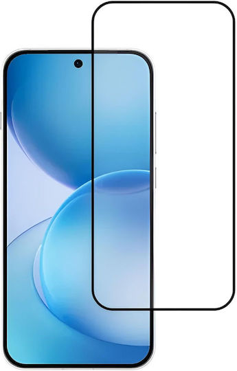 Avizar Full Glue Tempered Glass Screen Protector Oppo Reno 16 16 Pro Black Transparent