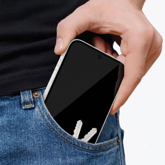Avizar Datenschutz Displayschutzfolie Gehärtetes Glas Oppo Reno 16 16 Pro Schwarz