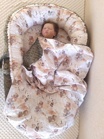 BabyValia Baby- und Kinderkissen Nest Herstellerfarbe Khaki